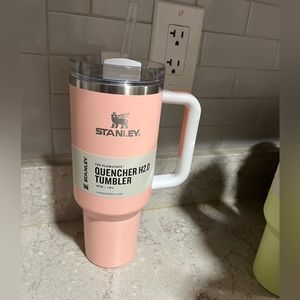 Stanley 40oz Stainless Steel
Adventure Quencher Tumbler - Peach
Colorblock